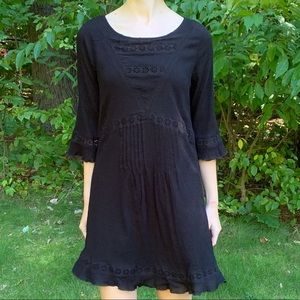 Nwt $139! Sanctuary Eyelet Trimmed Dress, S.